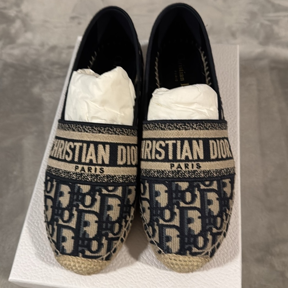 Authentic Dior Granville Espadrilles